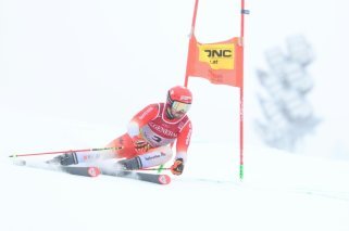 Loïc Meillard a confirmé être très à l'aise à Saalbach.